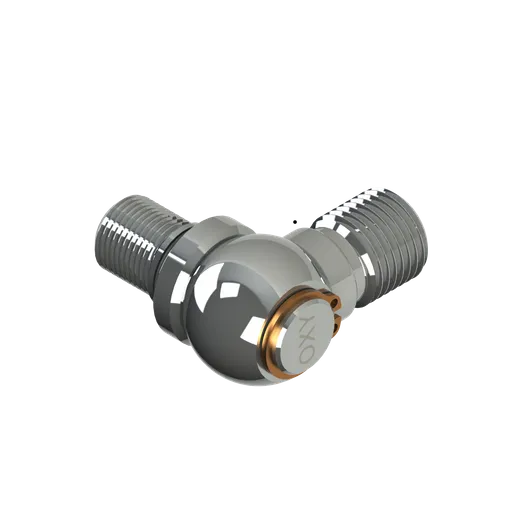 Oxygen connector for backmount unit